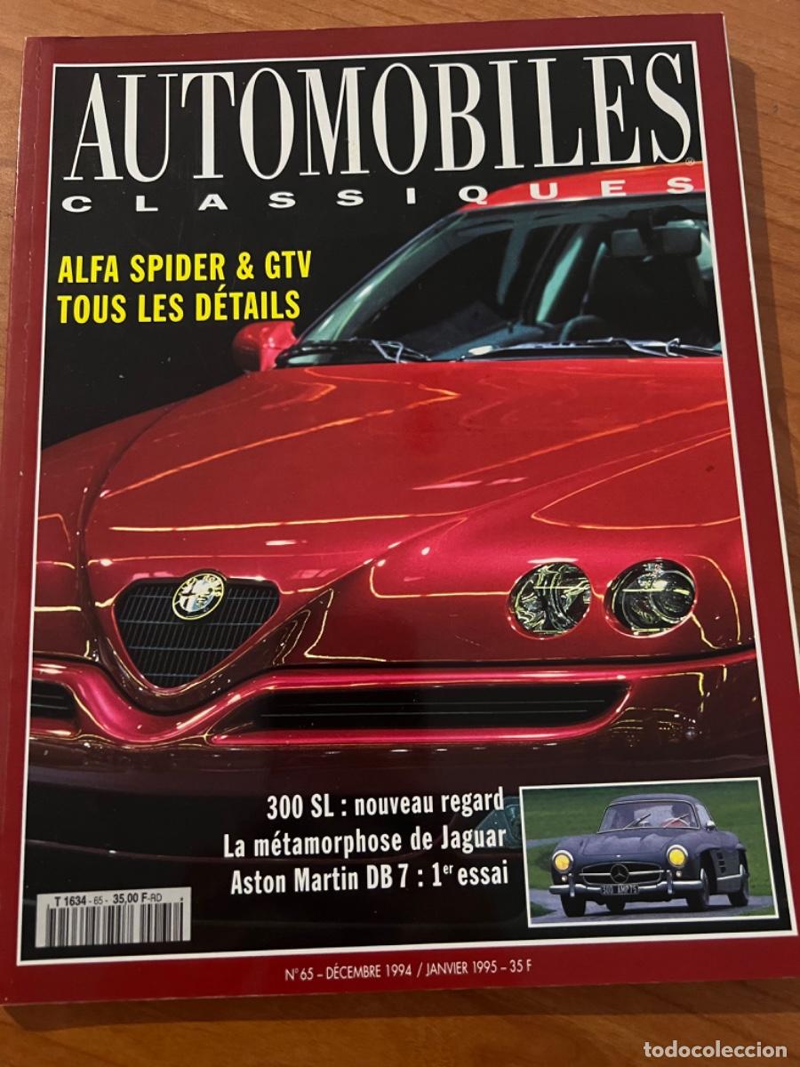Voitures: AUTOM&Oacute;VILES CLASSIQUES. N&deg; 65, A&Ntilde;O 1994. ALFA SPIDER & GTV TOUS LES DETAILS. 300 SL. ASTON MARTIN DB