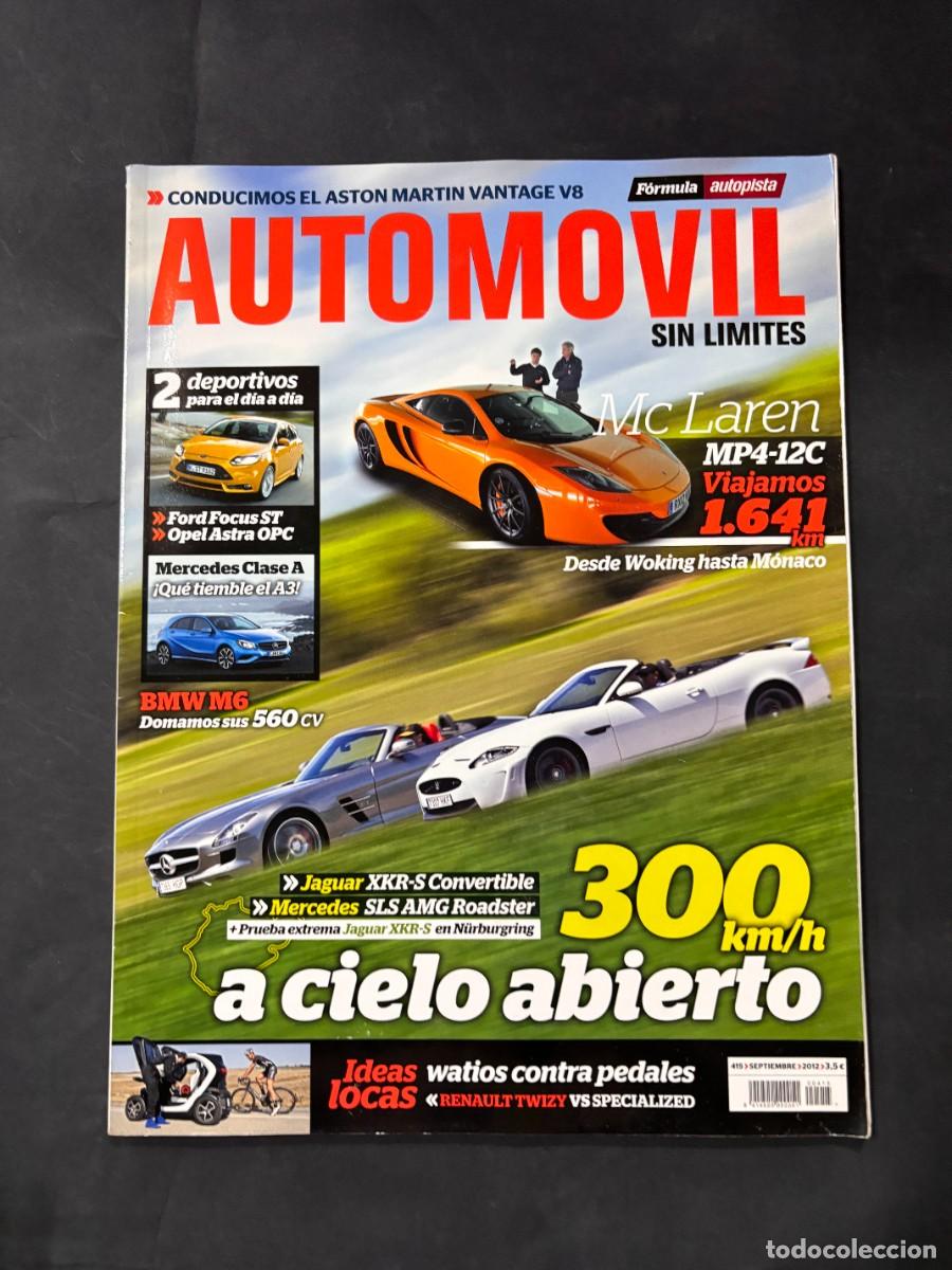 Voitures: AUTOMOVIL. N&ordm; 415. A&Ntilde;O 2012. MCLAREN MP4-12C. RENAULT TWIZY VS SPECIALIZED V-WORKS. LEER
