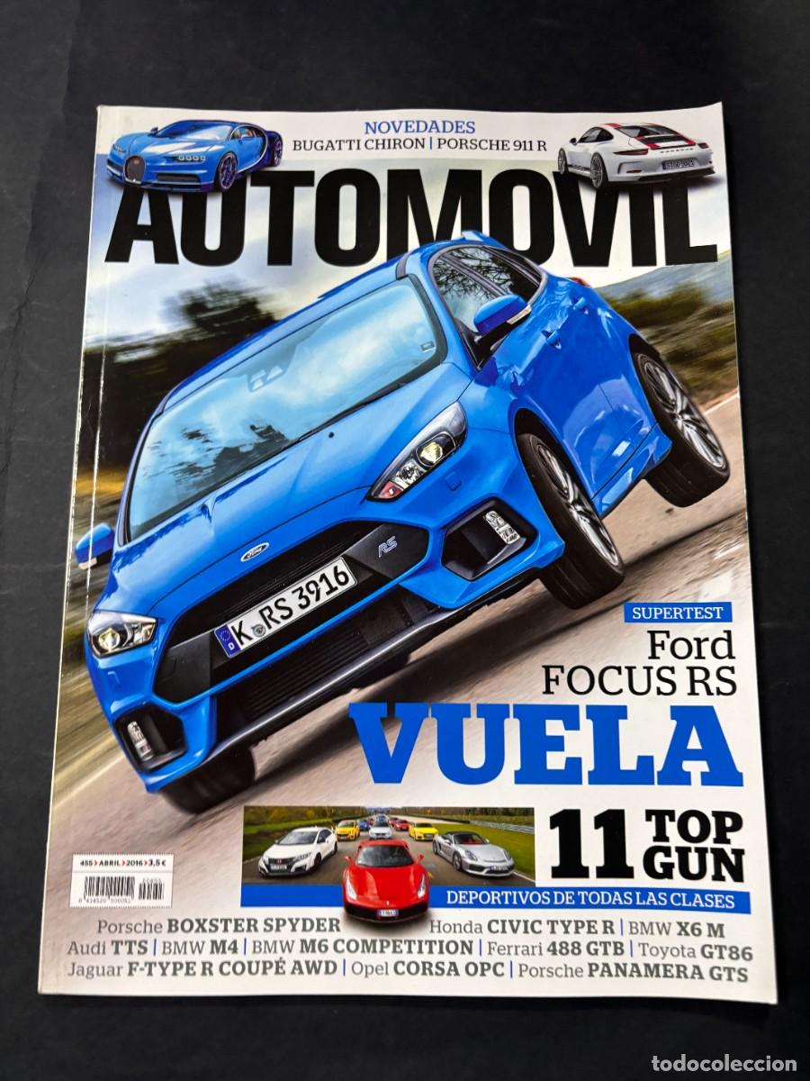 Auto: AUTOMOVIL. N&ordm; 455. A&Ntilde;O 2016. NISSAN GT-R NISMO GT3. SEAT LE&Oacute;N CUPRA 290. FORD FOCUS RS. LEER