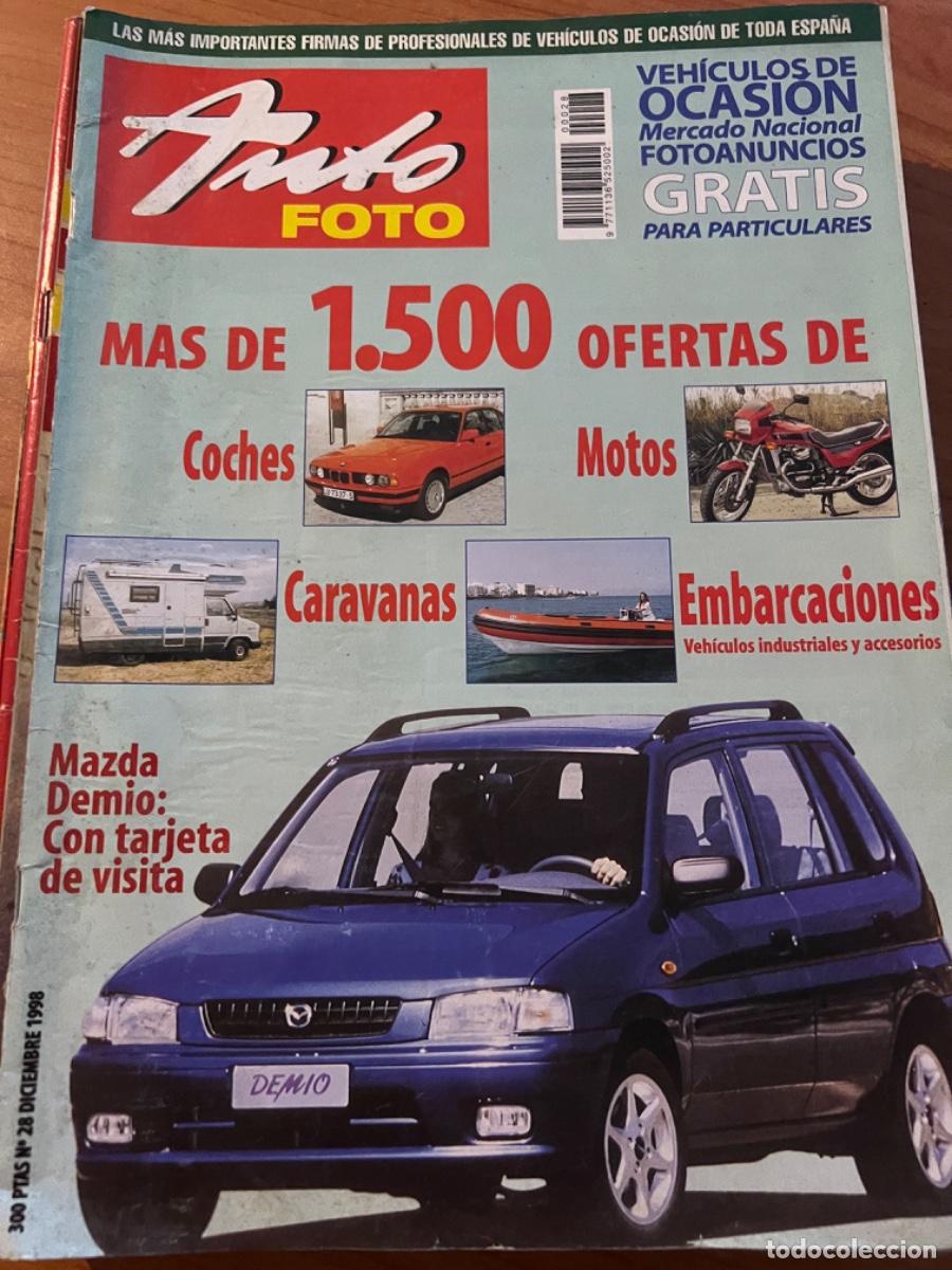 Auto: AUTO FOTO. N&deg; 28, A&Ntilde;O 1998. MAZDA DEMIO. COCHES, MOTOS, CARAVANAS, EMBARCACIONES.