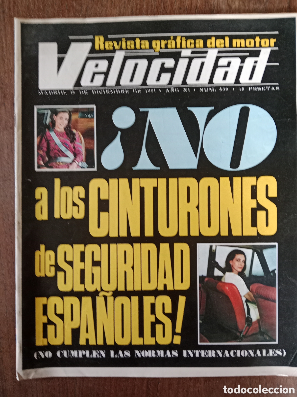 Coches: Revista velocidad n.536 de 1971 autom&oacute;vil alfa romeo