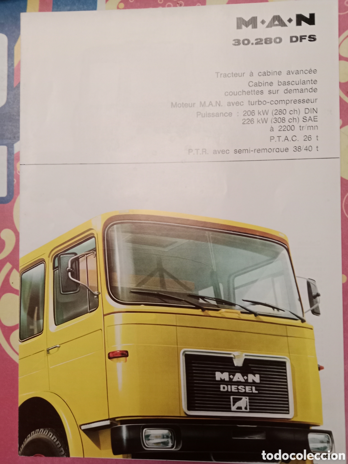 Auto: Cat&aacute;logo cami&oacute;n man 30.280 DFS