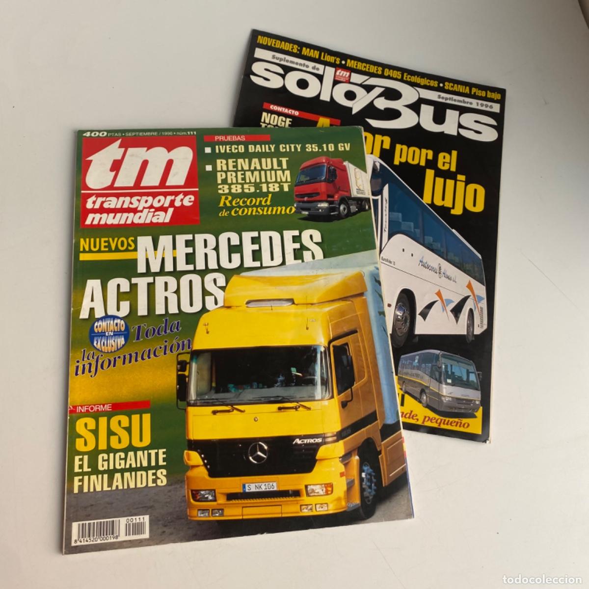 Autos: REVISTA CAMION TM TRANSPORTE MUNDIAL N&ordm; 111 Solo Bus Septiembre 1996