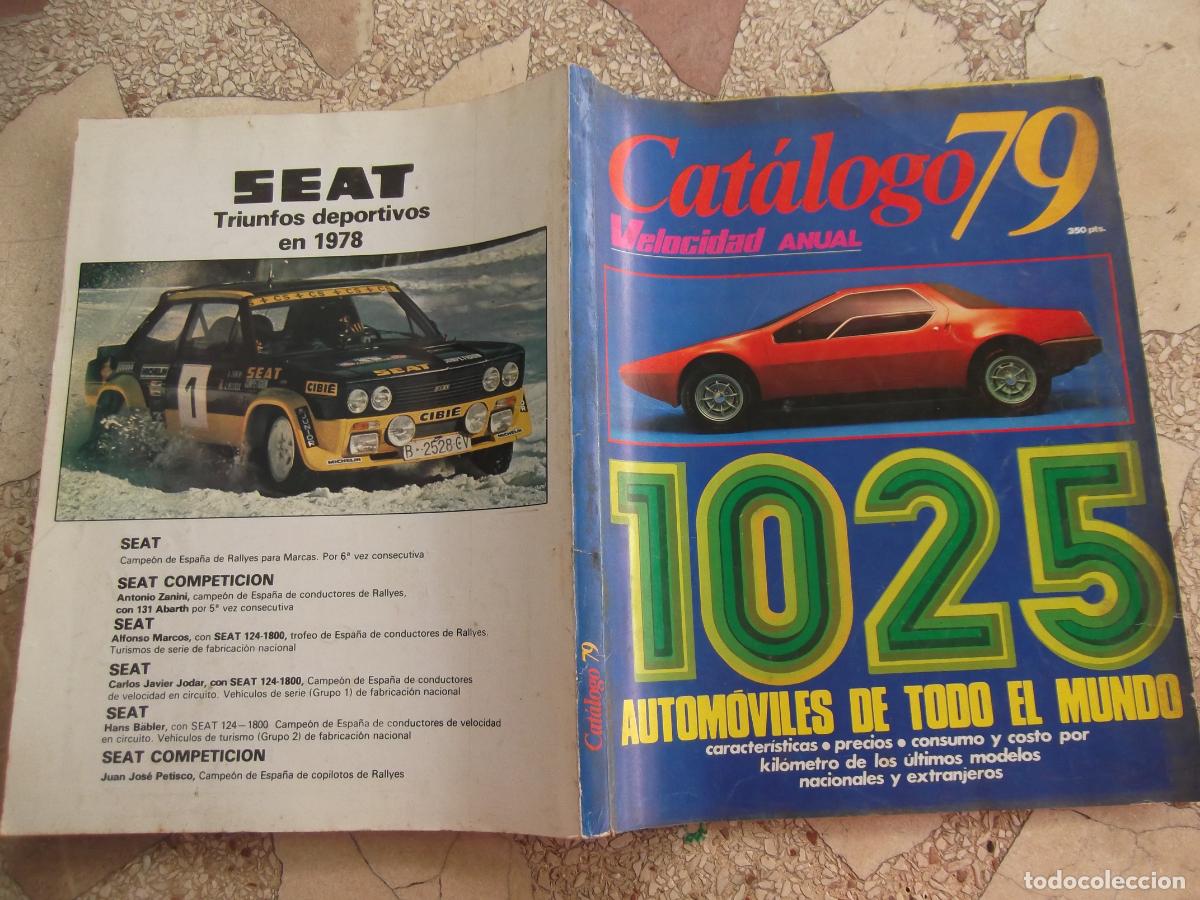 Autos: catalogo velocidad 79, 1025, automoviles de todo el mundo, precios caracteristicas, virtudes