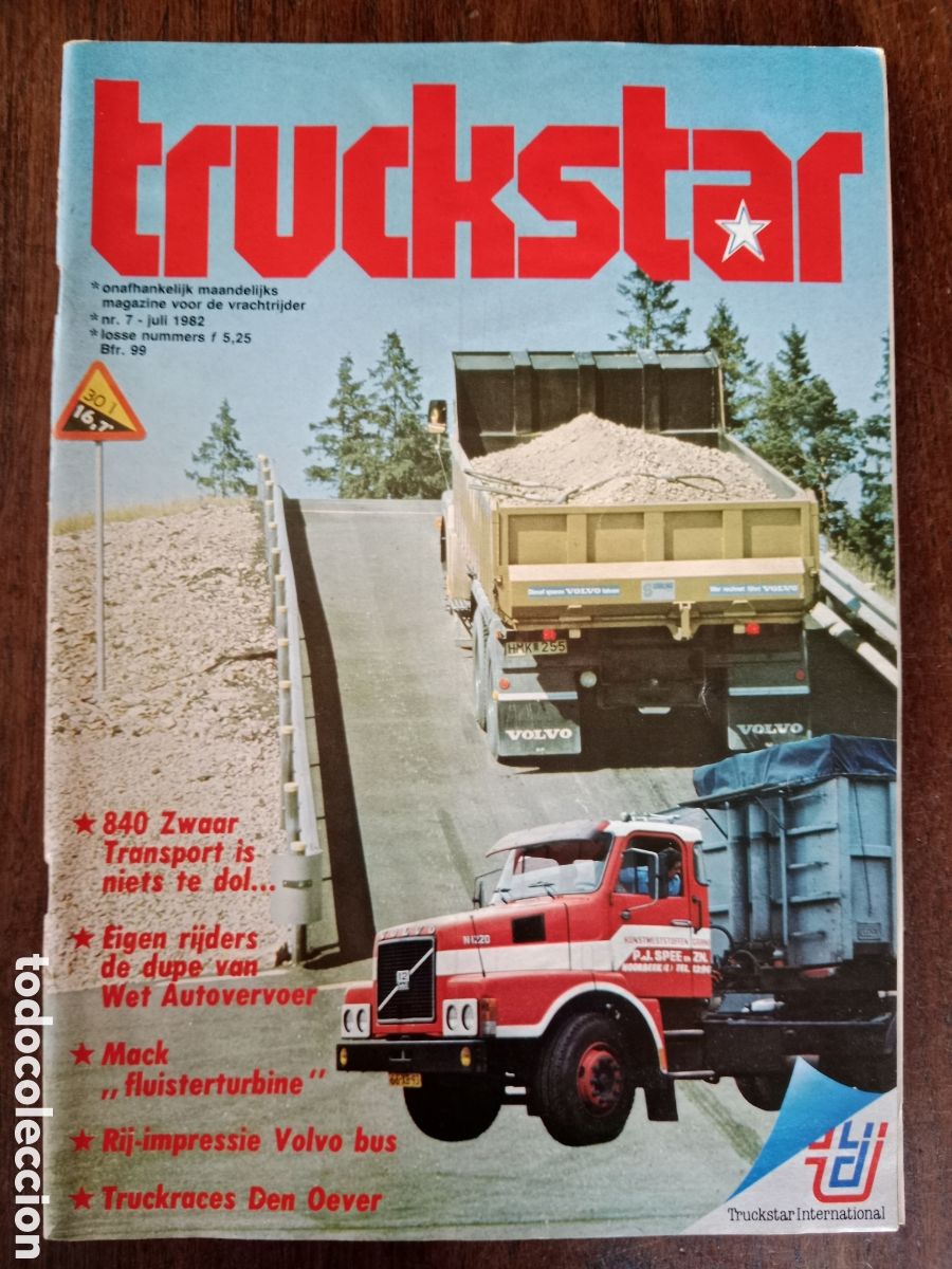 Voitures: Revista truckstar n. 7 de 1982 cami&oacute;n