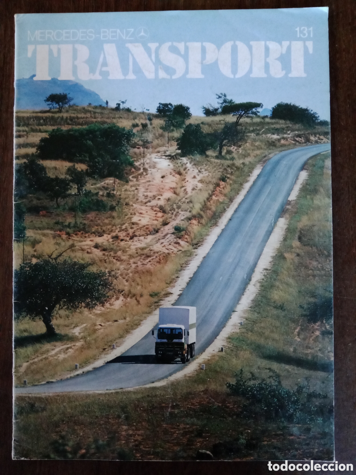 Voitures: Revista transport n. 131 de 1984 cami&oacute;n mercedes Benz