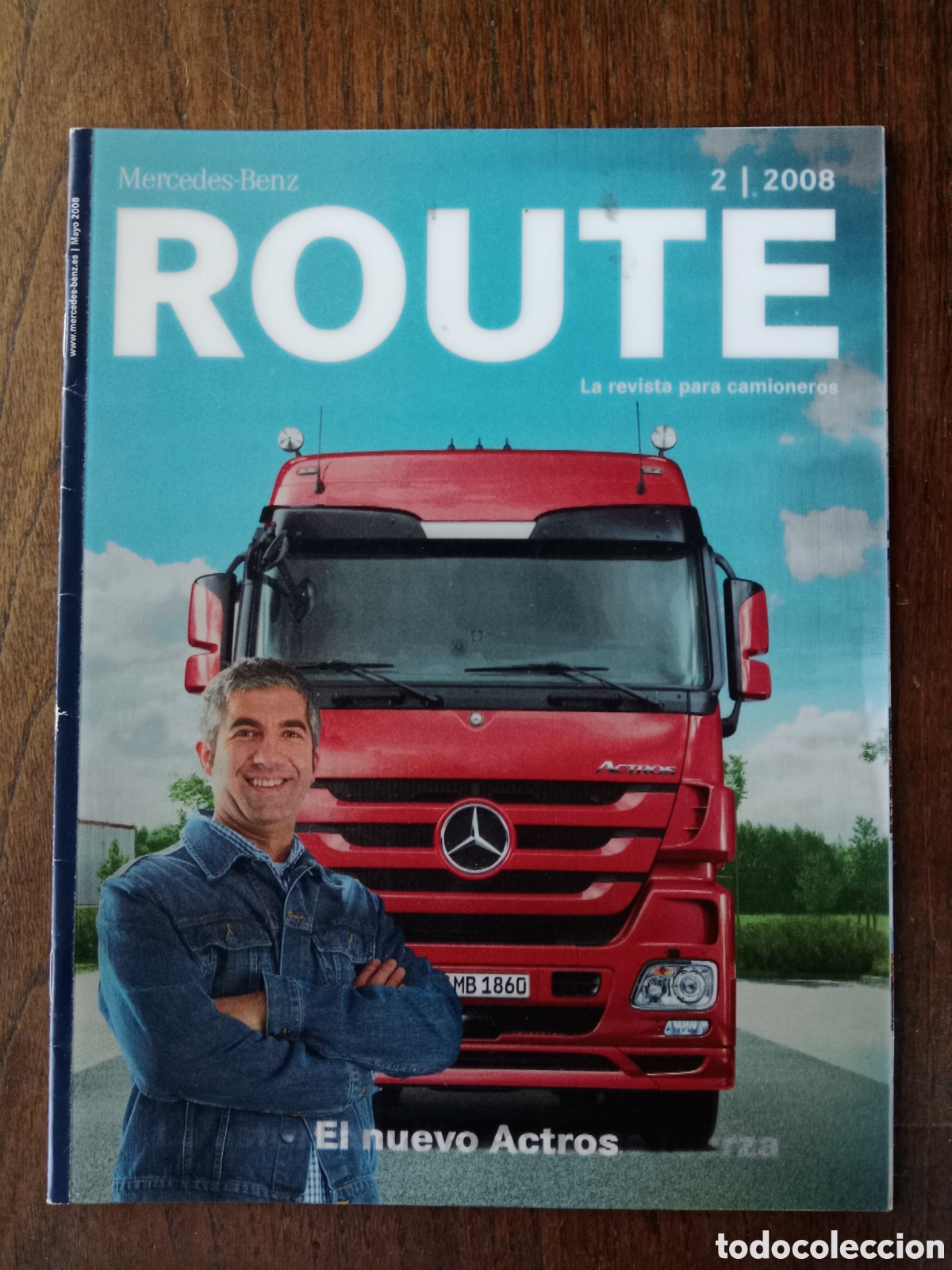 Coches: Revista Route n. 2 de 2008 cami&oacute;n mercedes Benz
