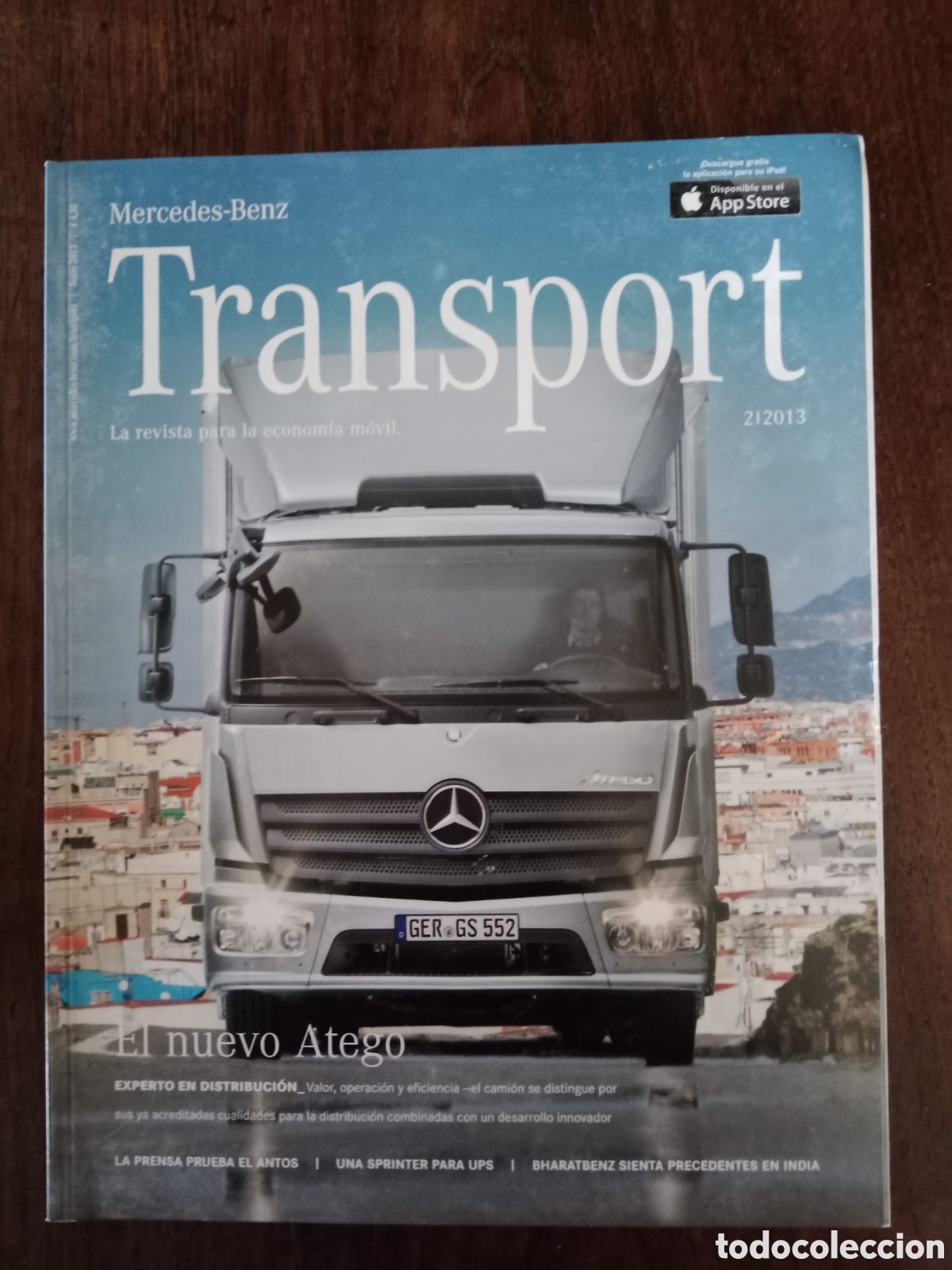 Coches: Revista transport n. 2 de 2013 cami&oacute;n mercedes Benz