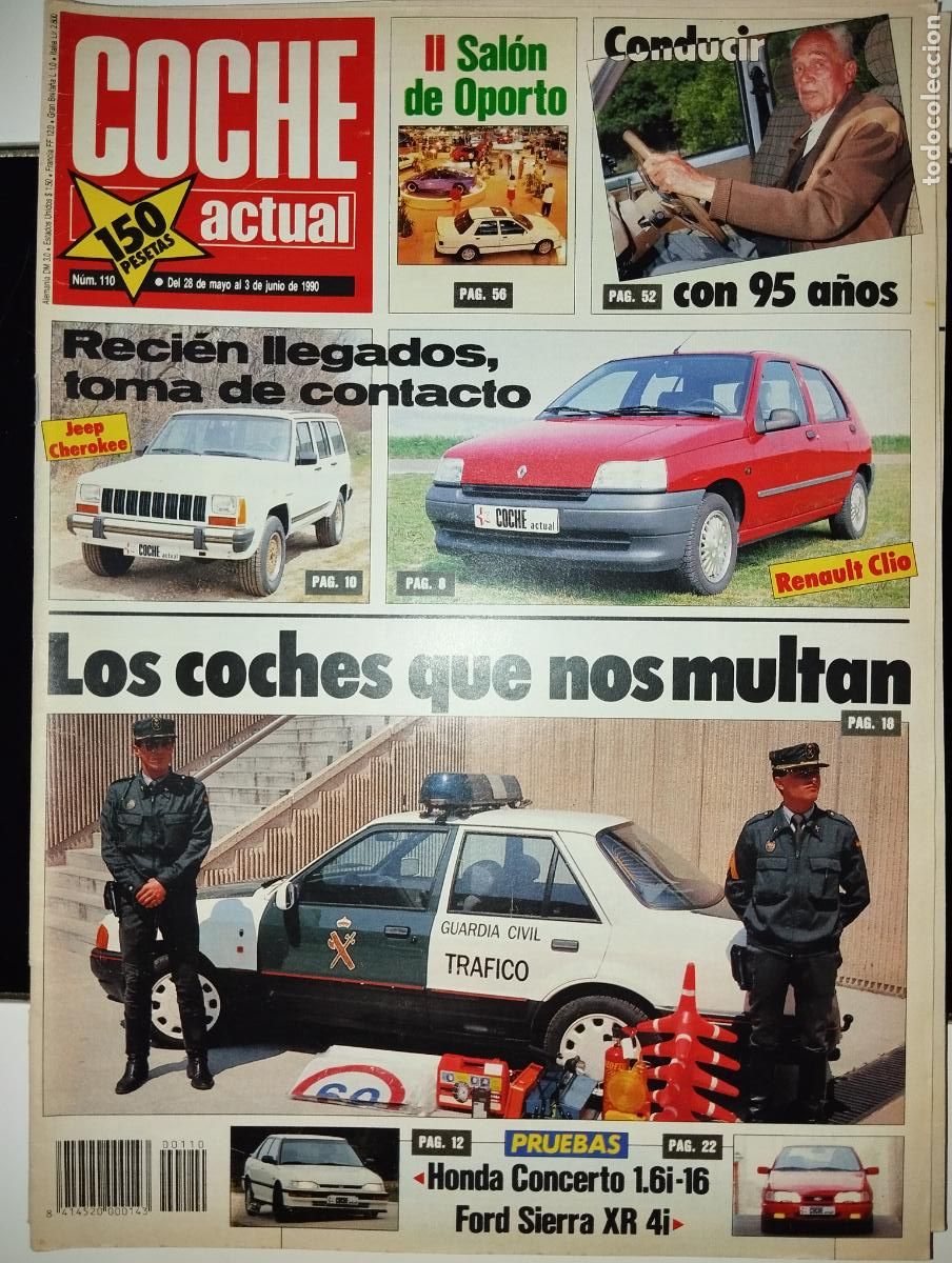 Voitures: REVISTA COCHE ACTUAL N 110 Ford sierra // A&Ntilde;OS 90