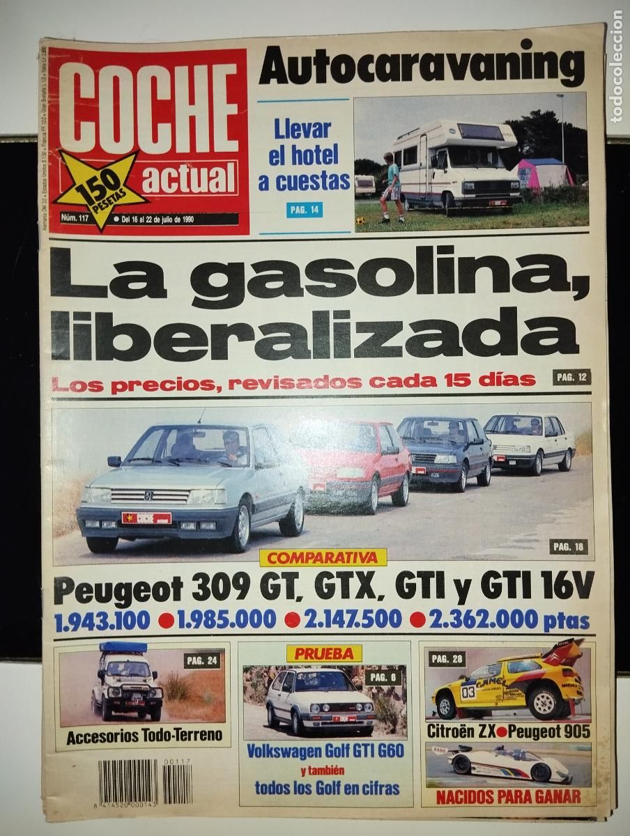 Coches: REVISTA COCHE ACTUAL N 117 // A&Ntilde;OS 90