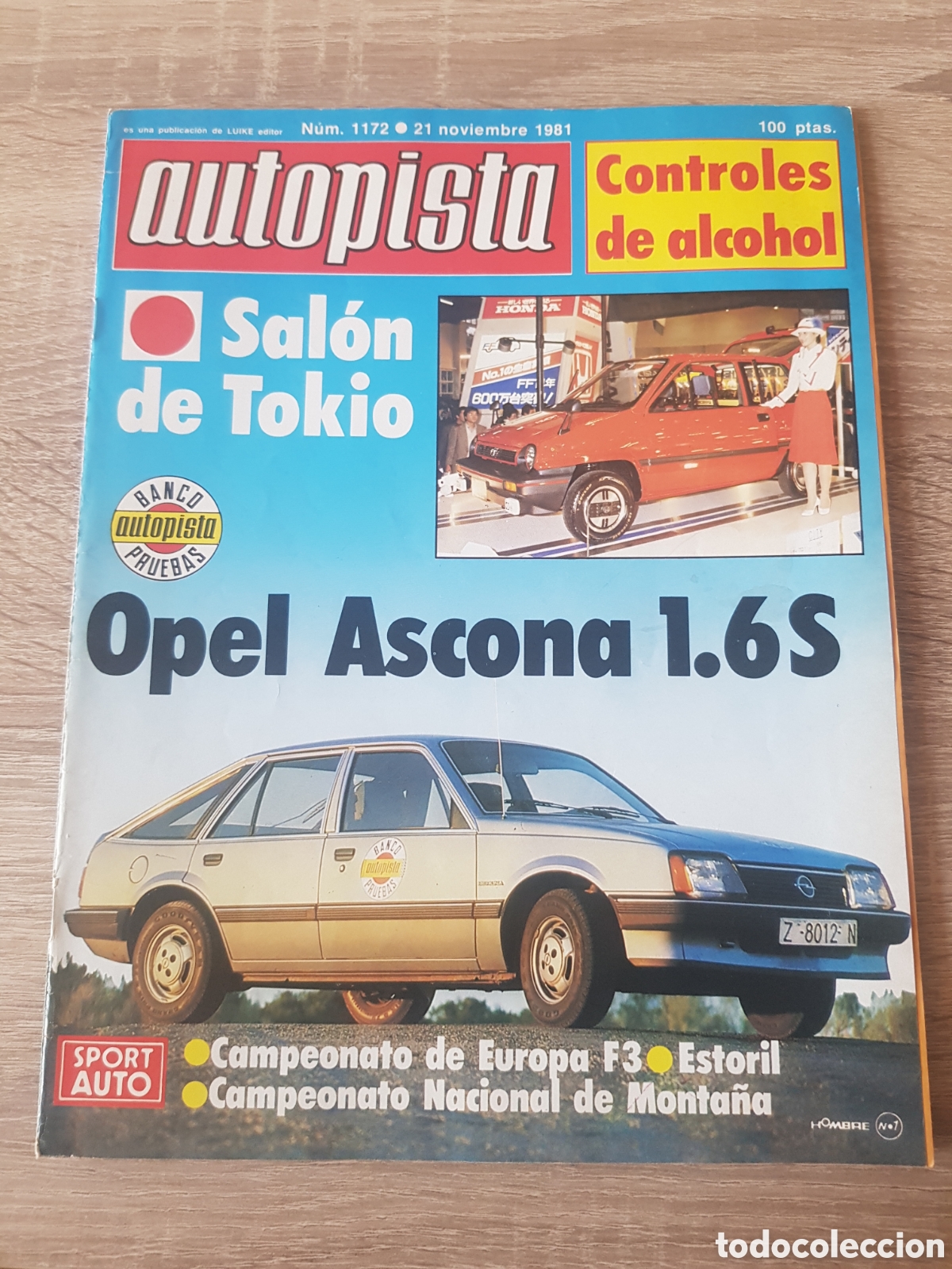 Voitures: Autopista N 1172 Noviembre 1981 66 P&aacute;ginas