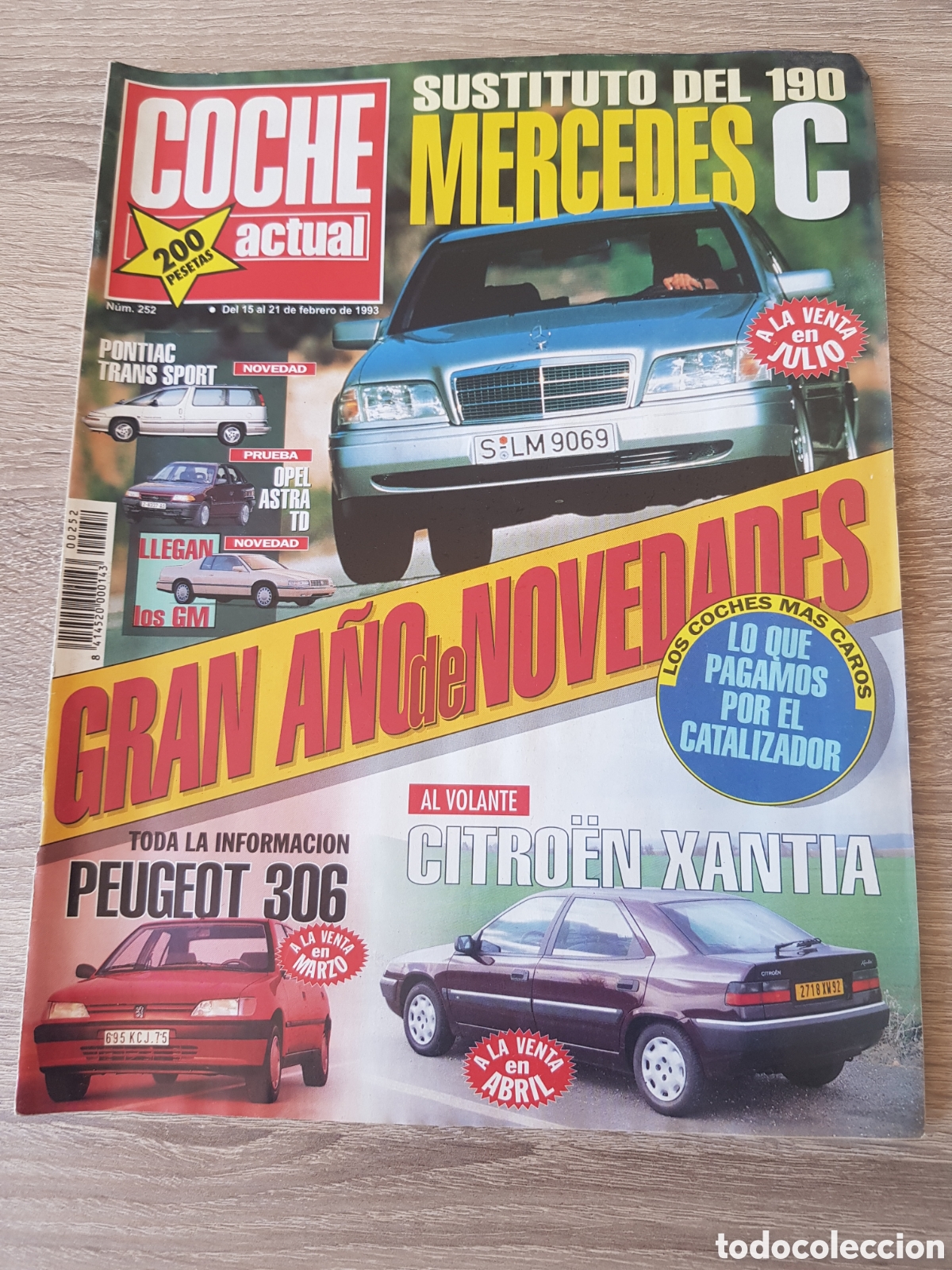 Voitures: Revista Coche Actual N 252 1993 Febrero 58 P&aacute;ginas