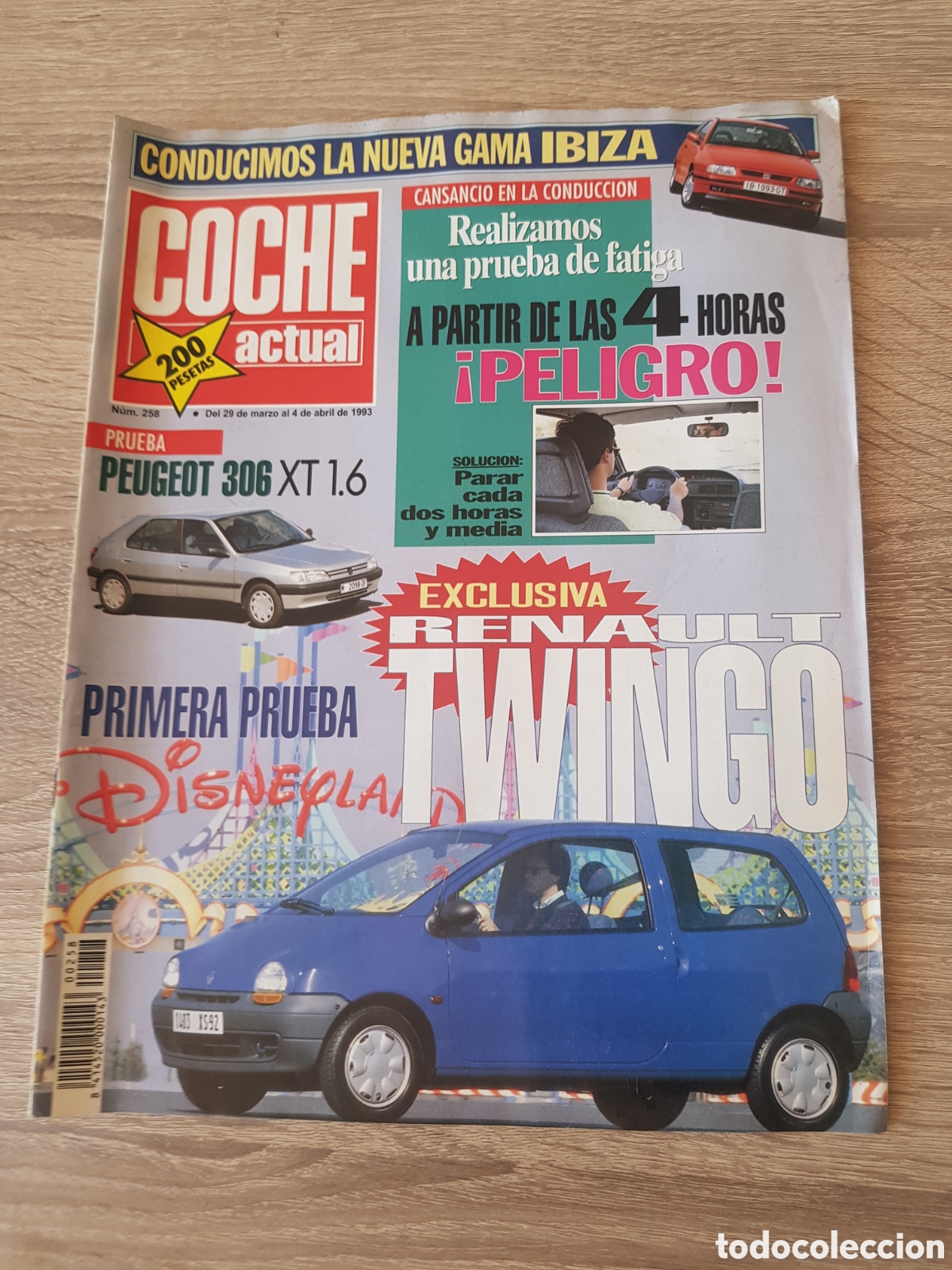 Cars: Revista Coche Actual N 258 1993 58 P&aacute;ginas