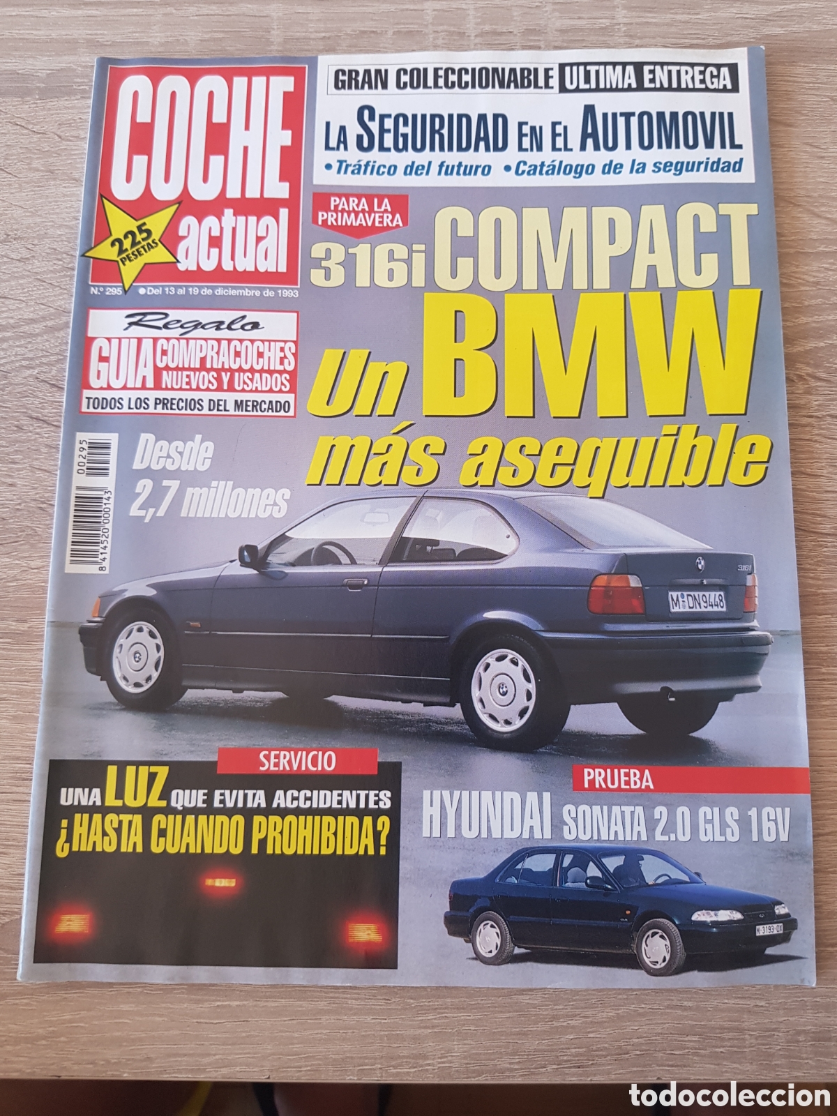 Voitures: Revista Coche Actual N 295 1993 105 P&aacute;ginas