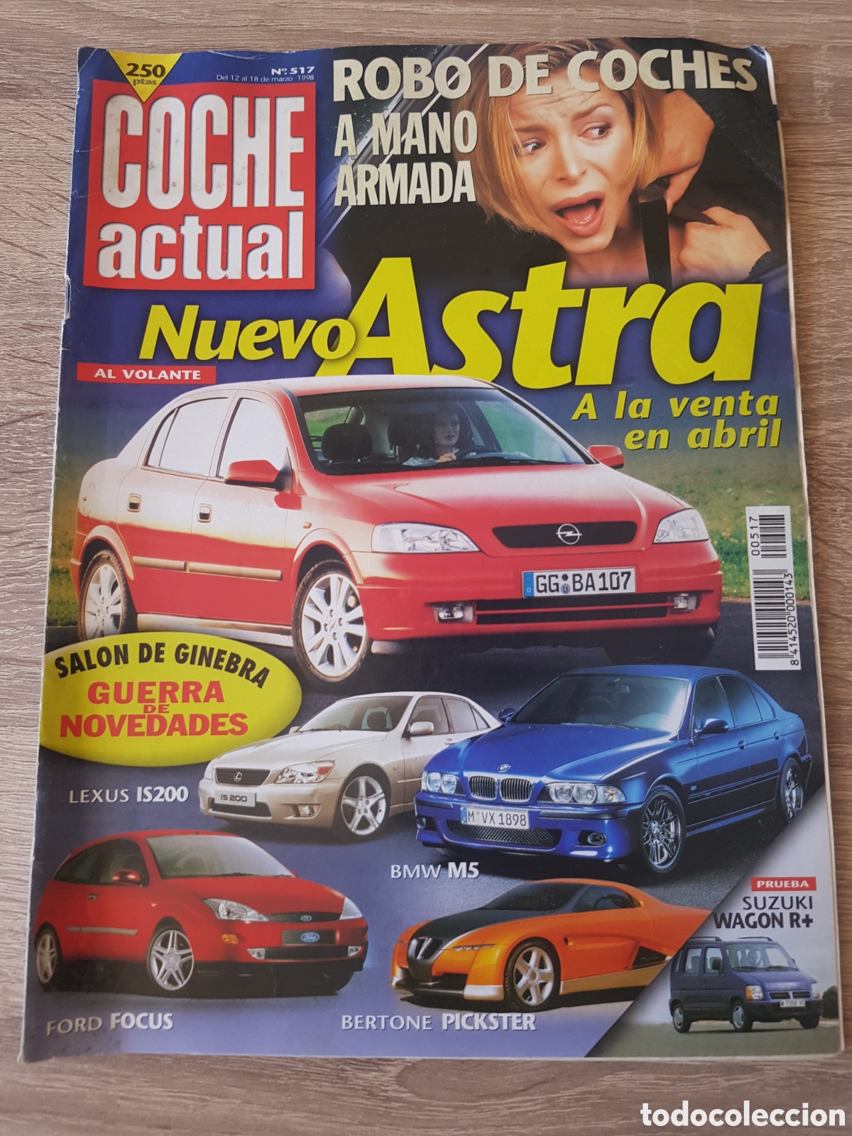 Voitures: Revista Coche Actual N 517 Marzo 1998 90 P&aacute;ginas