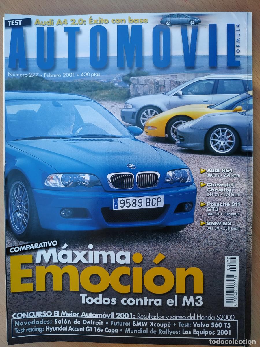 Autos: REVISTA AUTOMOVIL 277 : AUDI A4 - AUDI 100 LS - VOLVO S60 -SALON DE DETROIT - POSTER HYUNDAI ACCENT
