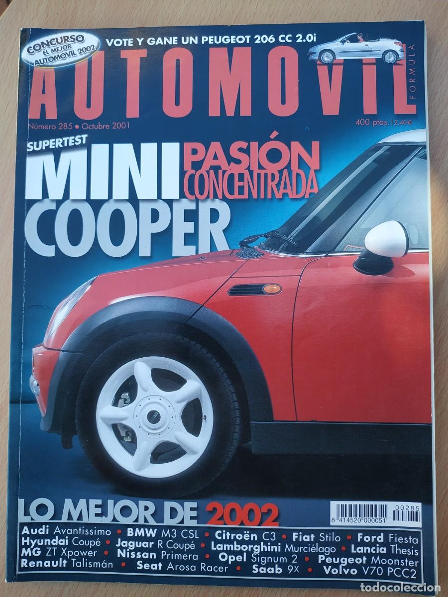 Autos: REVISTA AUTOMOVIL 285 : AUDI TT VS BMW Z3 - SALON DE FRANKFURT - POSTER MINI COOPER - MINI 1000E