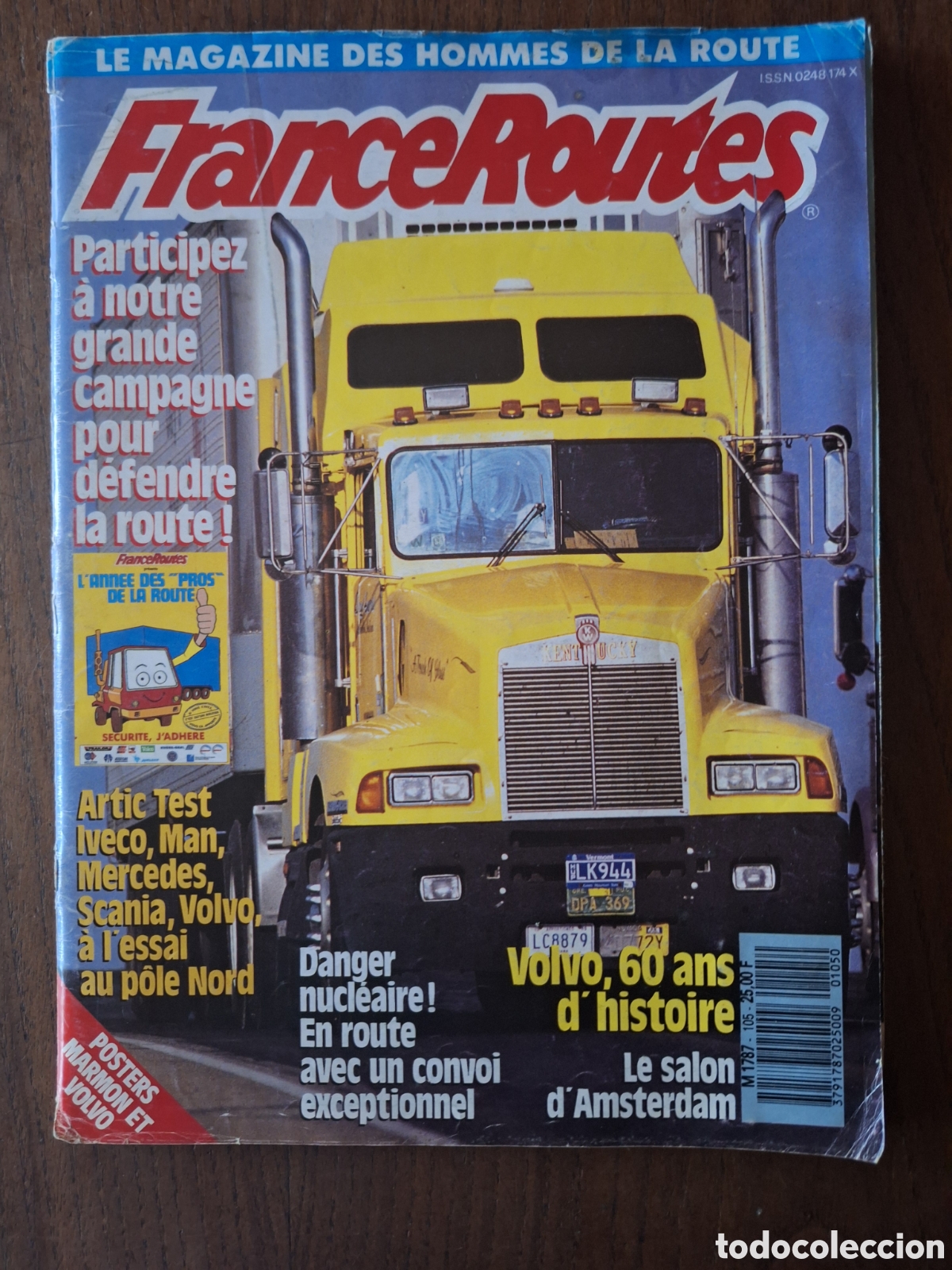 Cars: Revista france routiers n. 105 de 1990 iveco turbostar