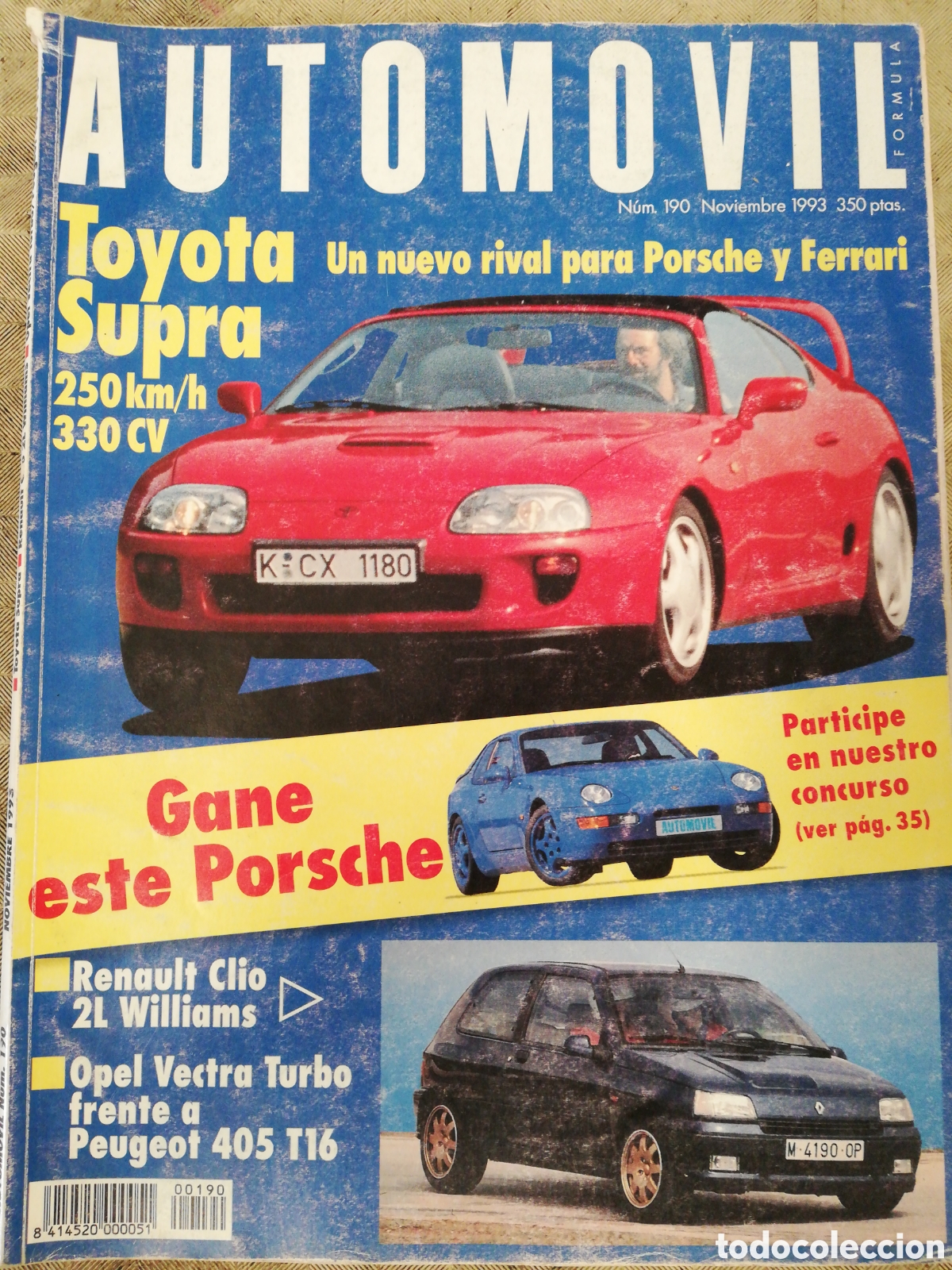 Autos: Autom&oacute;vil 190 - Noviembre 1993