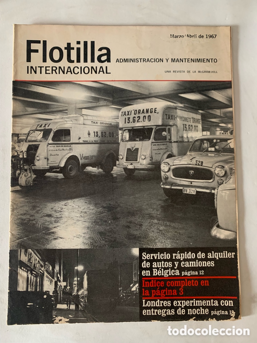 Carros: Revista de camiones flotilla internacional, administraci&oacute;n y mantenimiento 1967