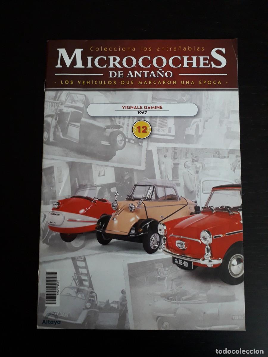 Autos: FASCICULO N&ordm; 12 MICROCOCHES DE ANTA&Ntilde;O - VIGNALE GAMINE 1967 - SOLO REVISTA NO MICRO COCHE MINIATURA