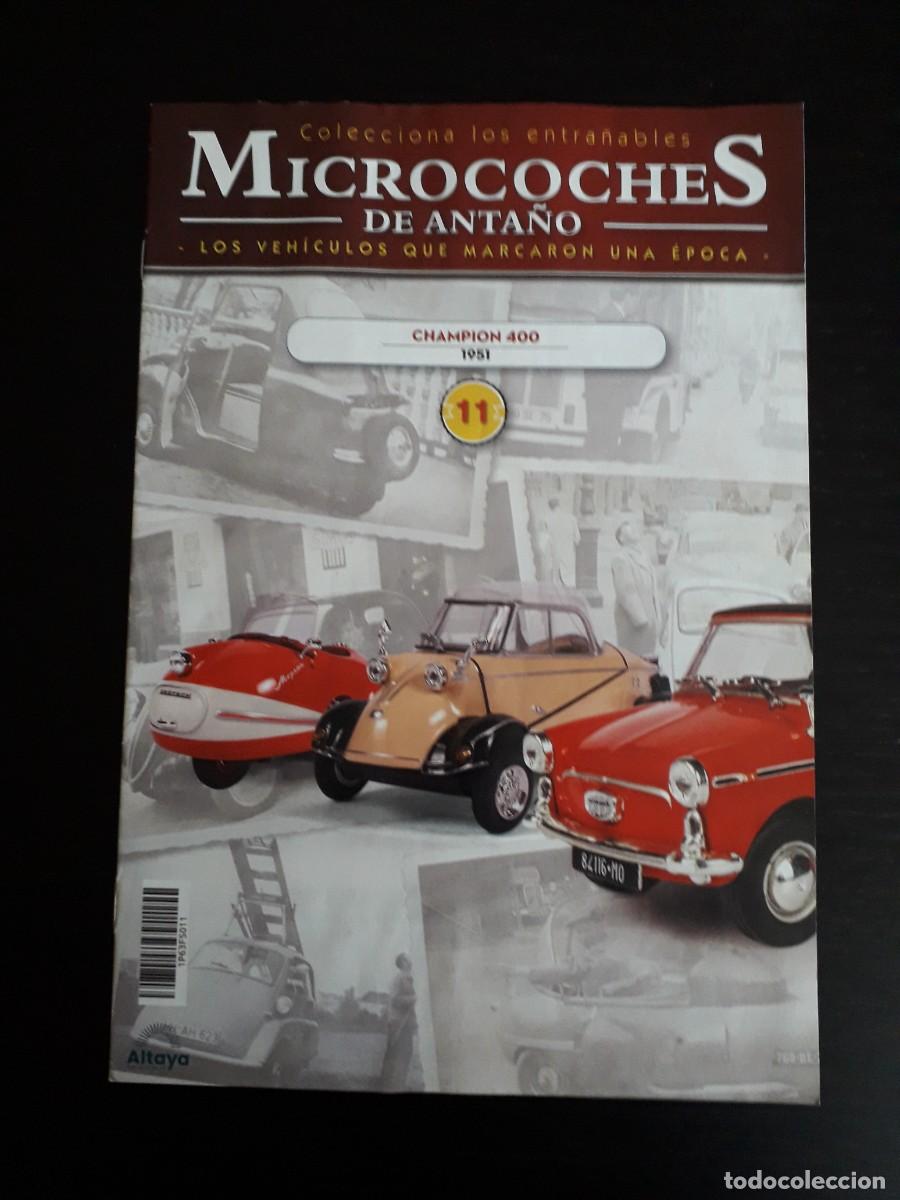 Autos: FASCICULO N&ordm; 11 MICROCOCHES DE ANTA&Ntilde;O - CHAMPION 400 1951 - SOLO REVISTA NO MICRO COCHE MINIATURA