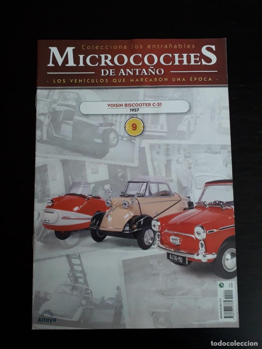 Autos: FASCICULO N&ordm; 9 MICROCOCHES DE ANTA&Ntilde;O - VOISIN BISCOOTER C31 - SOLO REVISTA NO MICRO COCHE MINIATURA