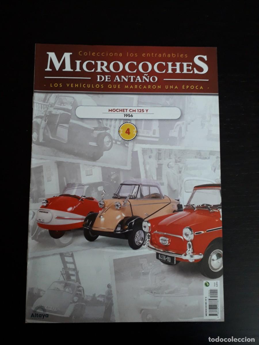 Autos: FASCICULO N&ordm; 4 MICROCOCHES DE ANTA&Ntilde;O - MOCHET CM 125 Y - SOLO REVISTA NO MICRO COCHE MINIATURA