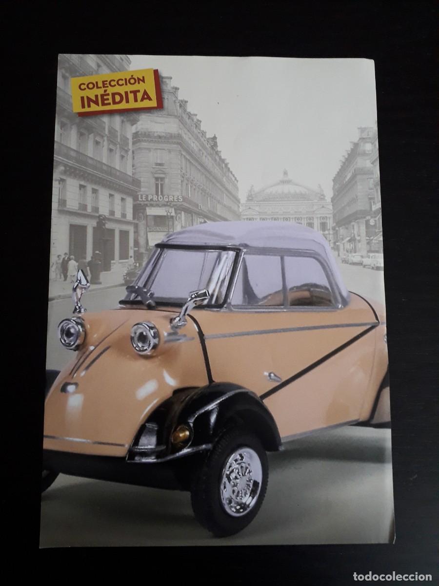 Autos: HOJA PROMOCIONAL COLECCION MICROCOCHES DE ANTA&Ntilde;O - MICRO COCHE - UNA HOJA POR UNA SOLA CARA