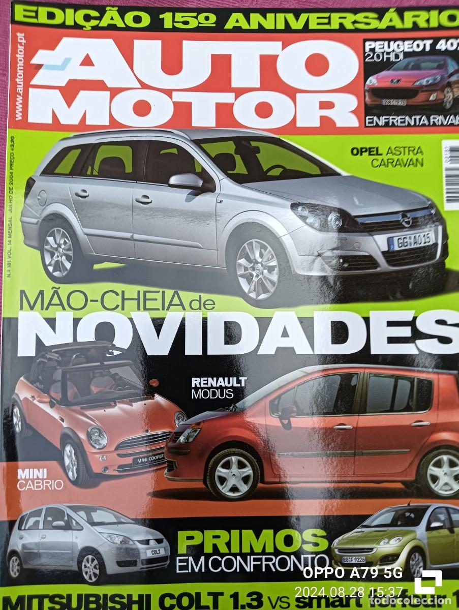 Autos: 2004 REVISTA AUTO MOTOR - RENAULT MODUS - NINI CABRIO - OPEL ASTRA - SMART