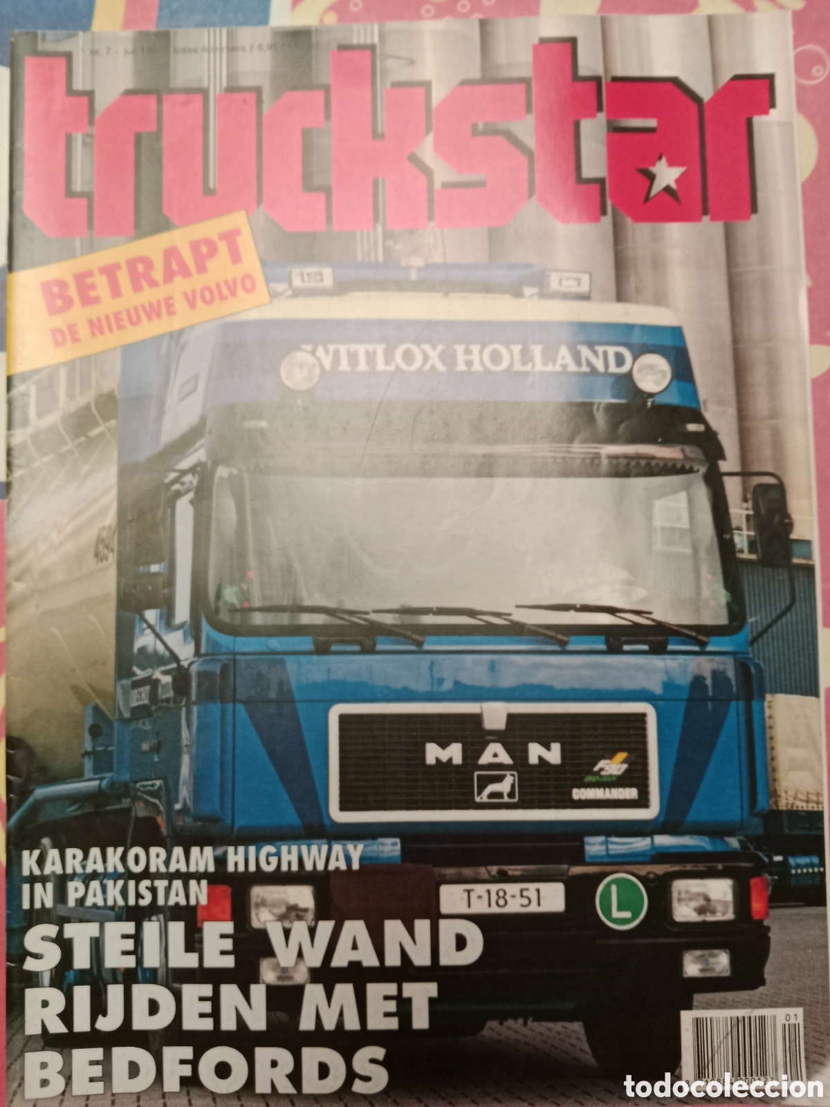 Cars: Revista truckstar n. 7 de 1993 cami&oacute;n