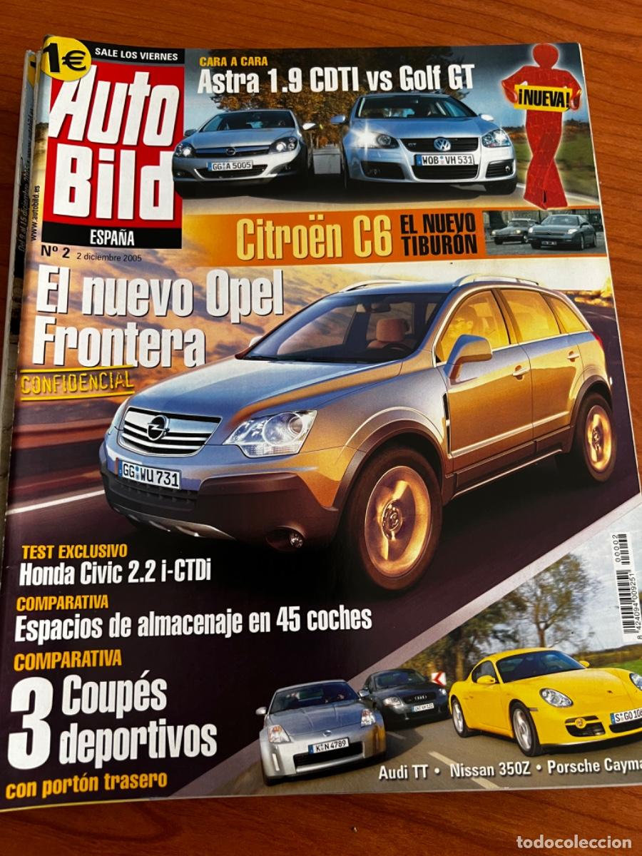 Coches: AUTO BILD. N&deg;2. DICIEMBRE 2005. EL NUEVO OPEL FRONTERA. CITRO&Euml;N C6. HONDA C&Iacute;VICA 2.2 i-CTDI.