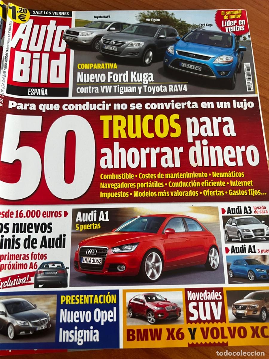 Coches: AUTO BILD. N&deg;127. ABRIL 2008. NUEVO FORD KUGA. AUDI A1. LOS NUEVOS MINIS DE AUDI.