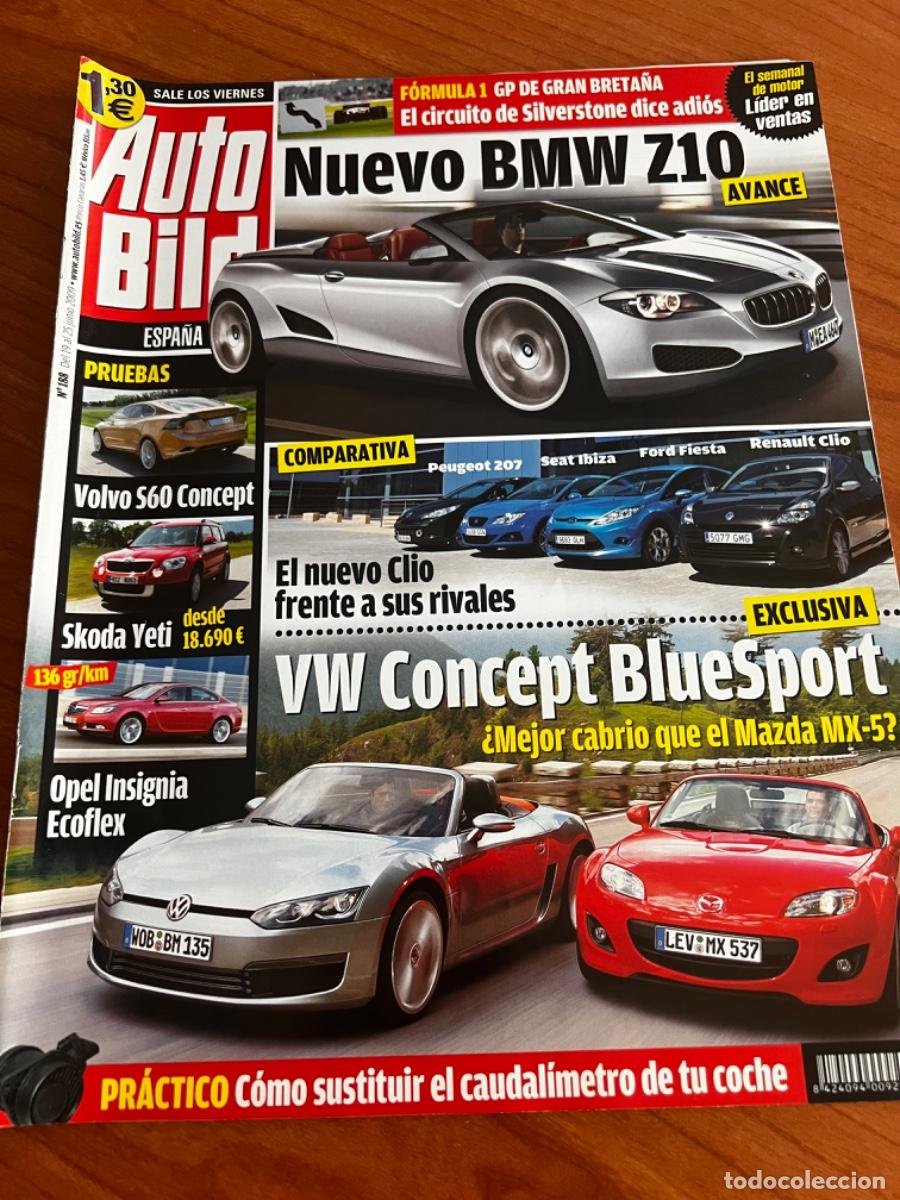 Coches: AUTO BILD. N&deg;188. JUNIO 2009. NUEVO BMW Z10. NUEVO CL&Iacute;O FRENTE A SUS RIVALES. &Scaron;KODA YETI.