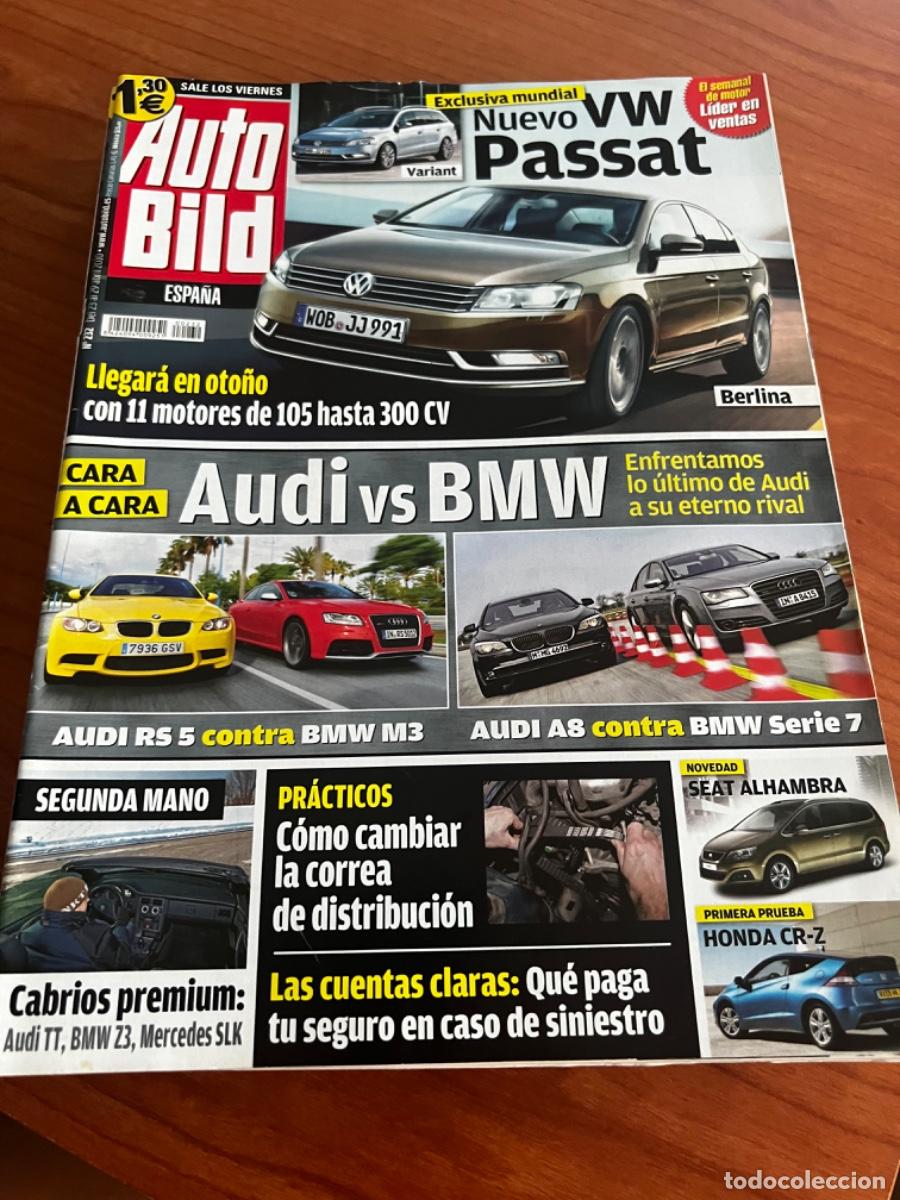 Coches: AUTO BILD. N&deg;232. ABRIL 2010. NUEVO VW PASSAT. AUDI VS BMW. SEAT ALHAMBRA. HONDA CR-Z.
