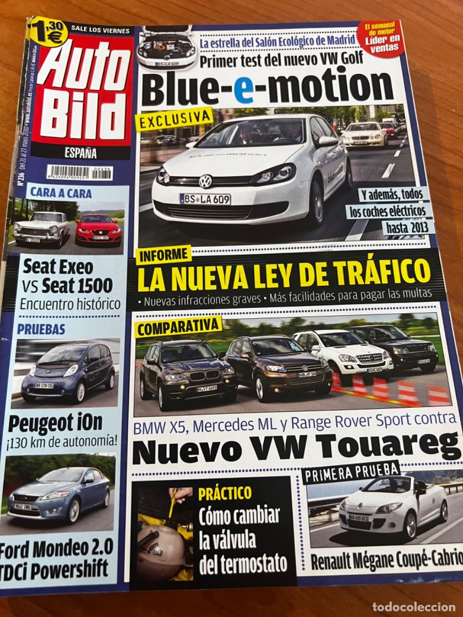 Coches: AUTO BILD. N&deg;236. MAYO 2010. LA NUEVA LEY DE TR&Aacute;FICO. NUEVO VW TOUAREG. NUEVO VW GOLF.