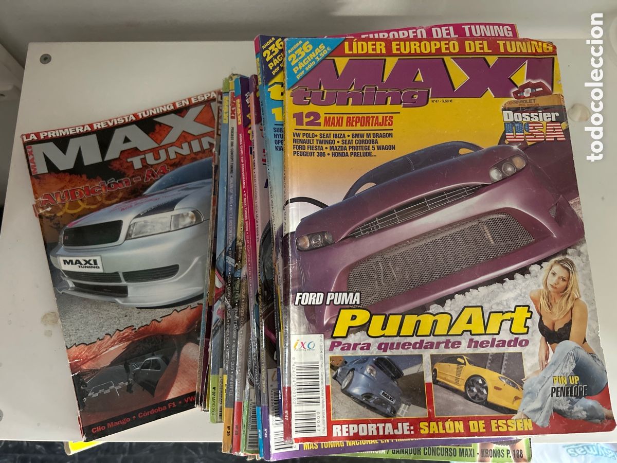 Cars: Lote revistas Maxi Tuning