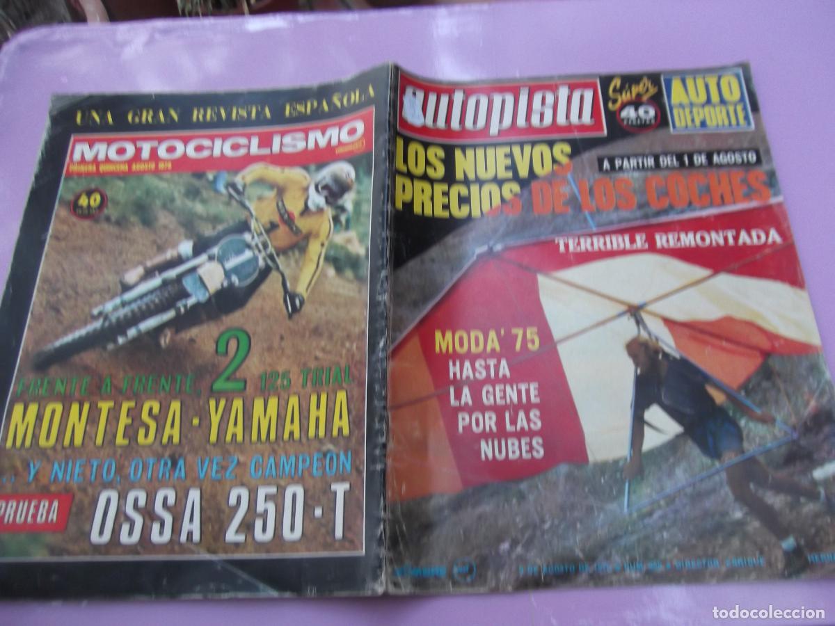 Coches: autopista n&ordm; 860, agosto 1975, poster martini mk16 bmw, hombre aprende a volar, graham hill,
