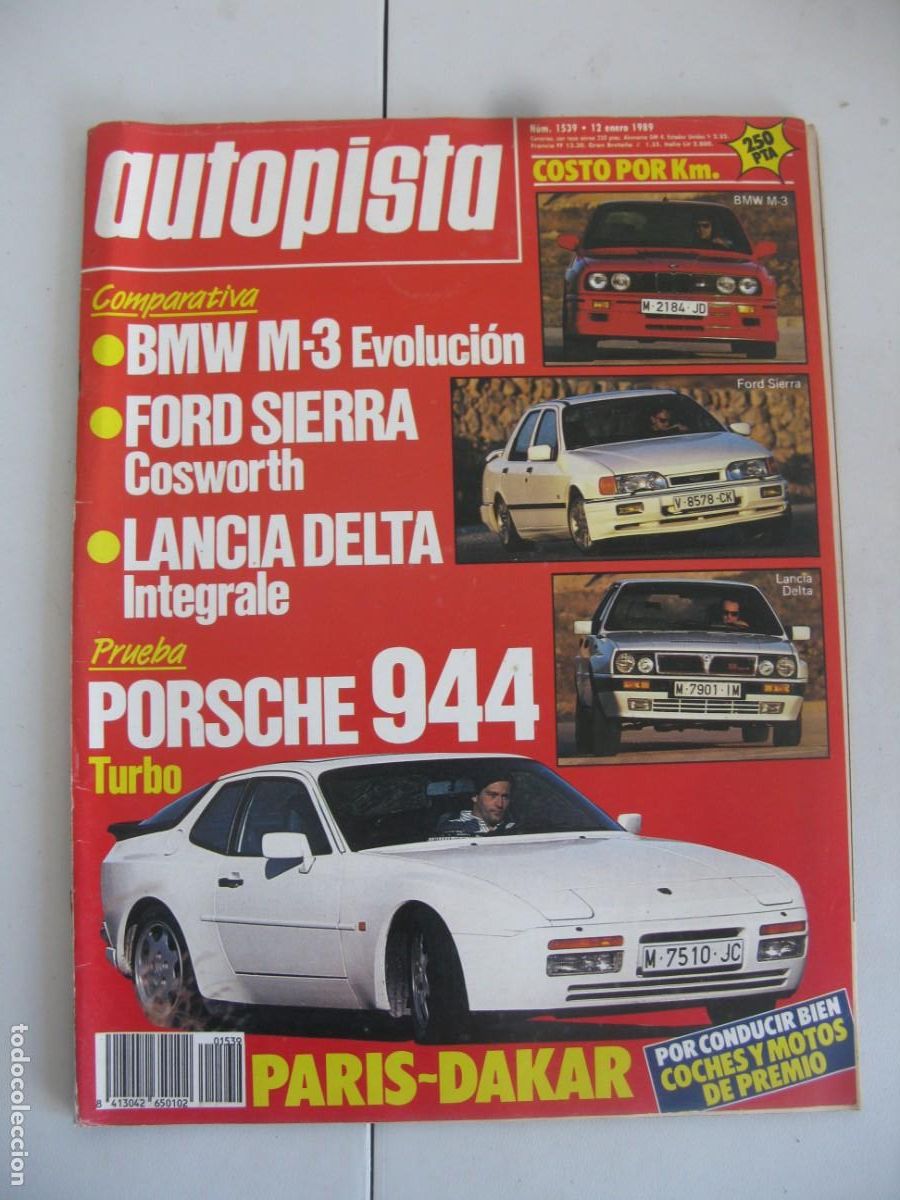 Carros: AUTOPISTA N&ordm; 1539 (12-01-89)