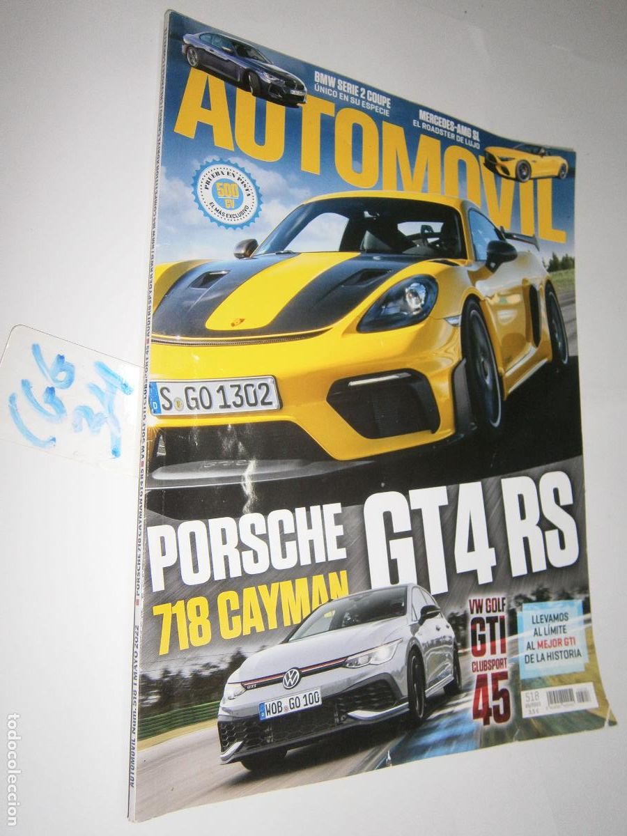 Autos: REVISTA AUTOMOVIL COMO NUEVA - ENVIO GRATIS A ESPA&Ntilde;A