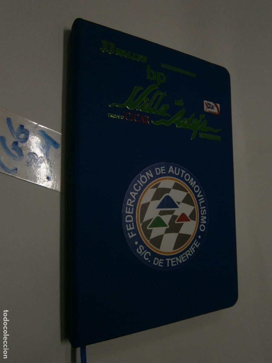 Auto: ANTIGUO BLOCK LIBRETA DE LA FEDERACION DE AUTOMOVILISMO DE SANTA CRUZ DE TENERIFE - NUEVA SIN USAR
