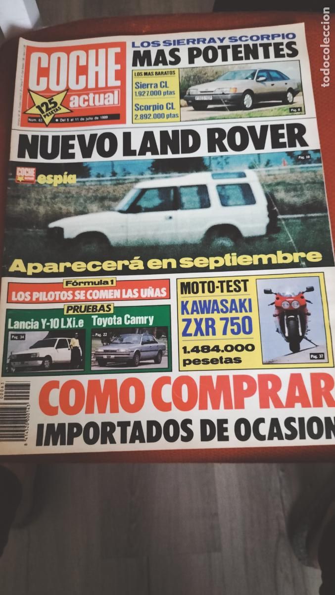 Voitures: ANTIGUA REVISTA COCHE ACTUAL N&ordm; 63