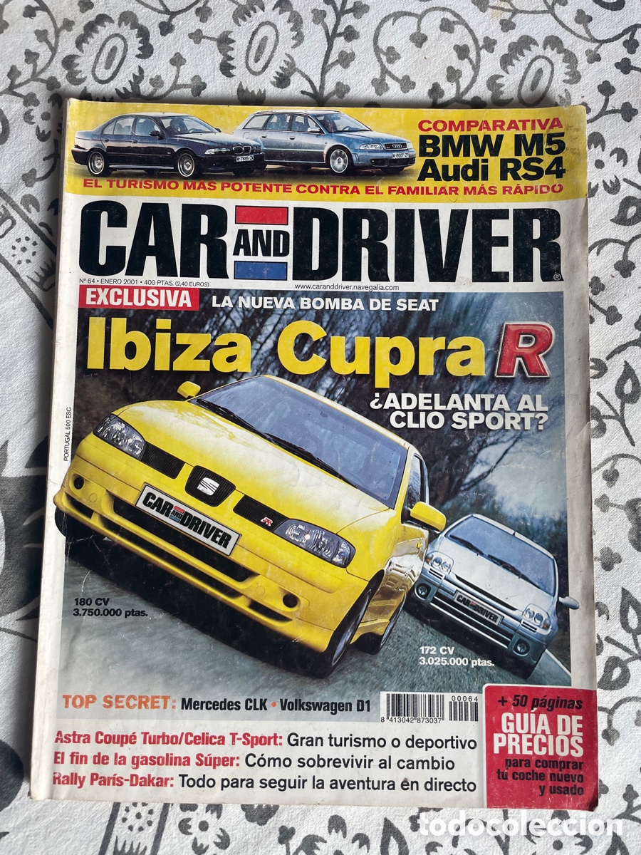 Cars: Revista Car and Driver con la prueba del SEAT Ibiza cupra R y el Renault Cl&iacute;o Sport