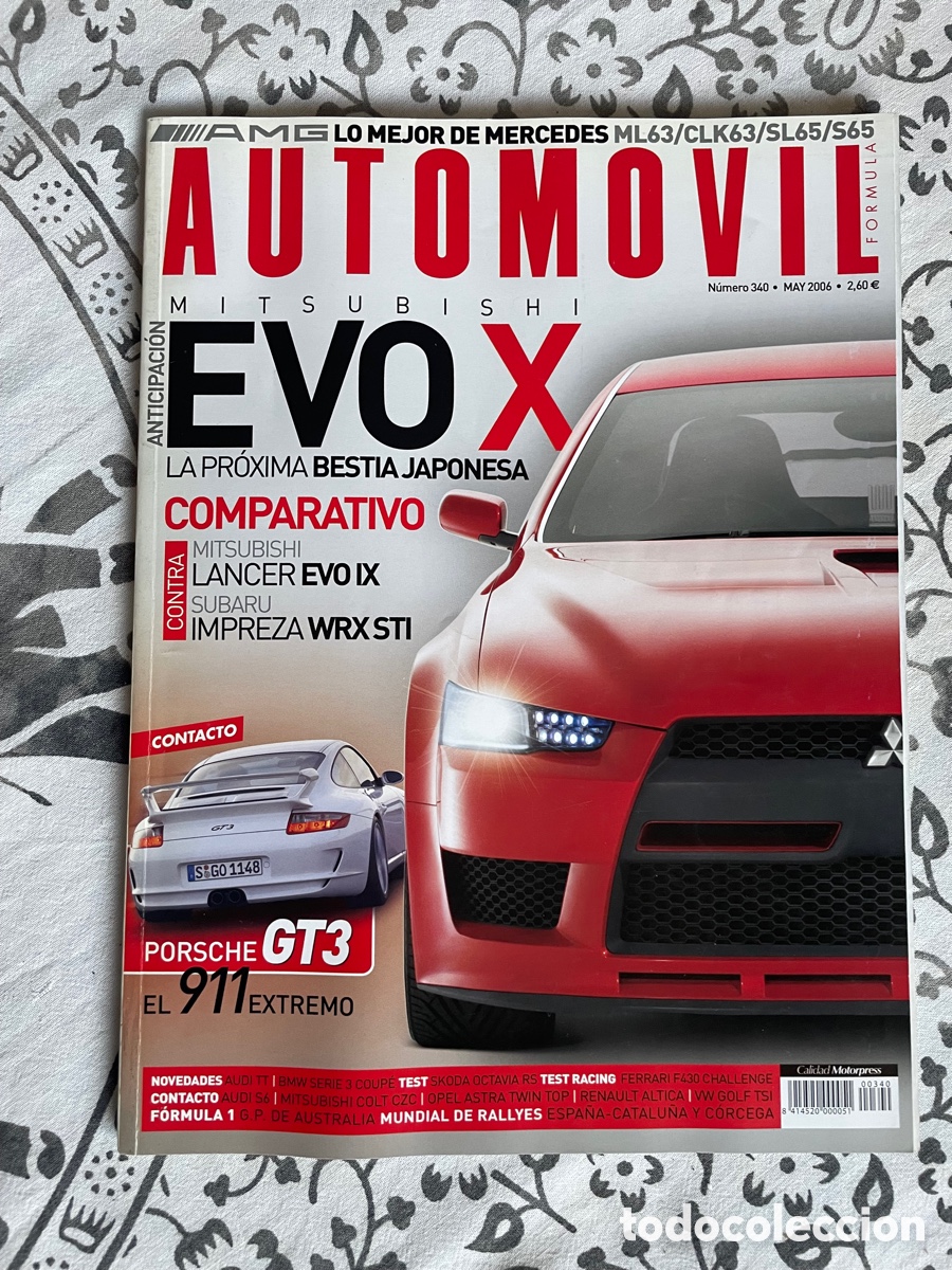 Coches: Revista AUTOMOVIL/ Prueba Mitsubishi EVO X