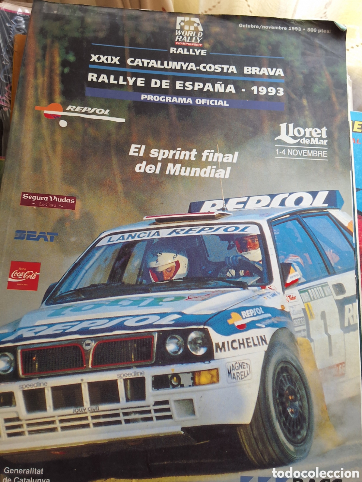 Autos: Rallye Espa&ntilde;a XXIX Catalu&ntilde;a Costa brava a&ntilde;o 1993 octubre