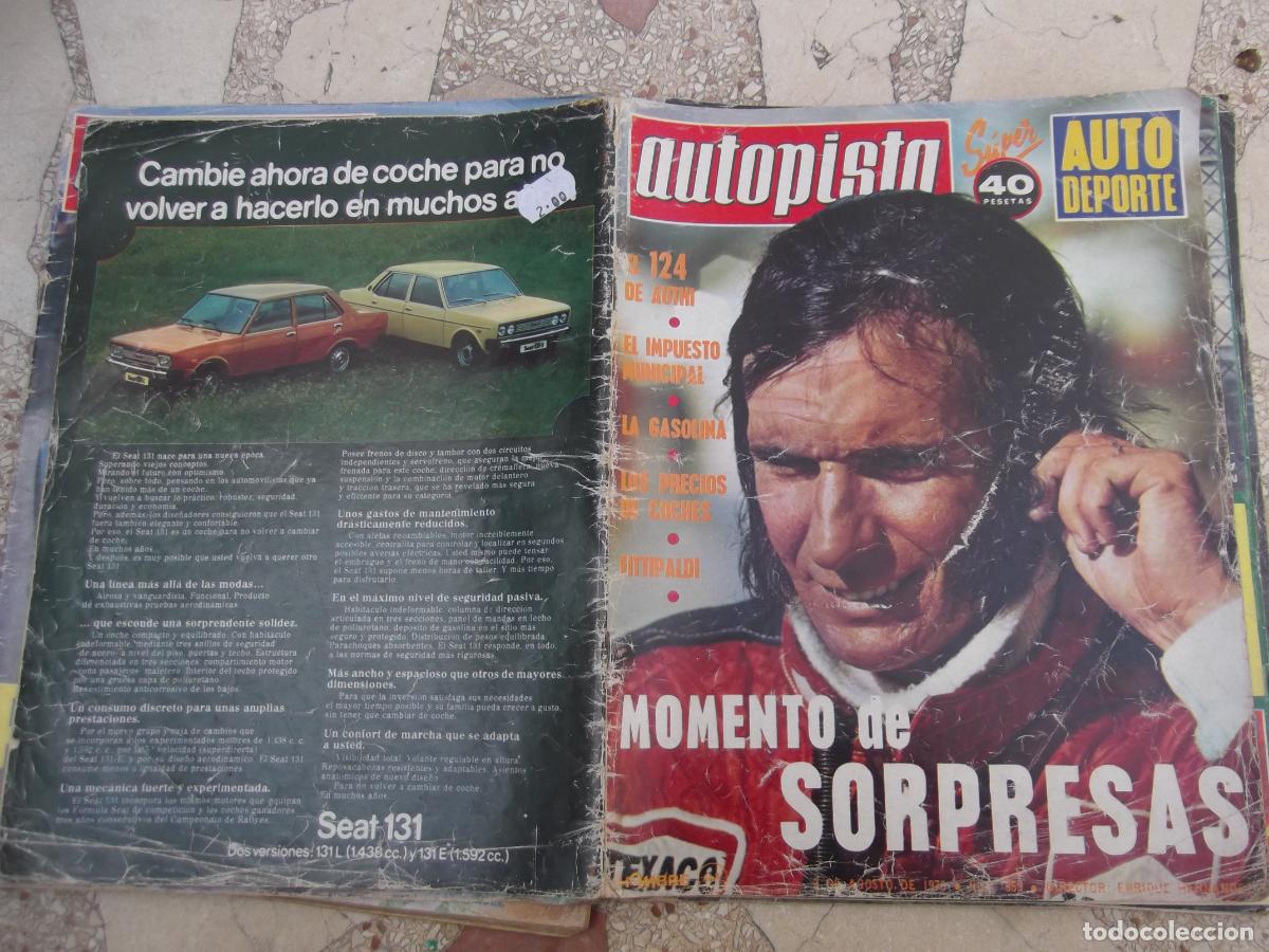Carros: autopista n&ordm; 859, 1976, fitipaldi, jimmy poderosa bestia, circulacion nocturna