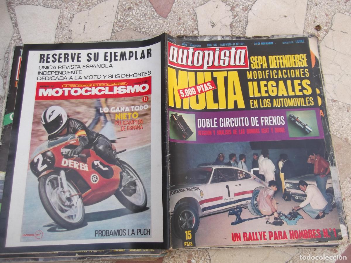 Coches: autopista n&ordm; 667, 1971, poster jose maria juncadella, consejos legales para mejorar el coche, bellos