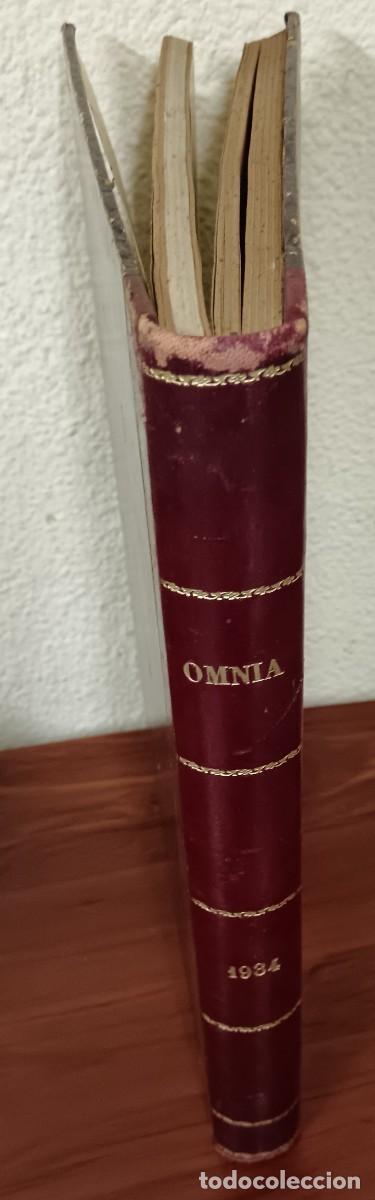 Coches: OMNIA REVUE PRATIQUE DE L'AUTOMOBILE TOME XIV ENERO-DICIEMBRE 1934 EN FRANC&Eacute;S