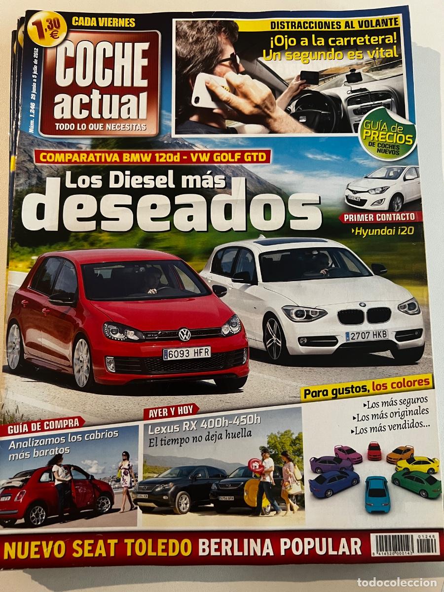 Auto: COCHE ACTUAL. N&deg; 1246. JULIO 2012. LOS DI&Eacute;SEL M&Aacute;S DESEADOS. HYUNDAI I20. NUEVO SEAT TOLEDO.