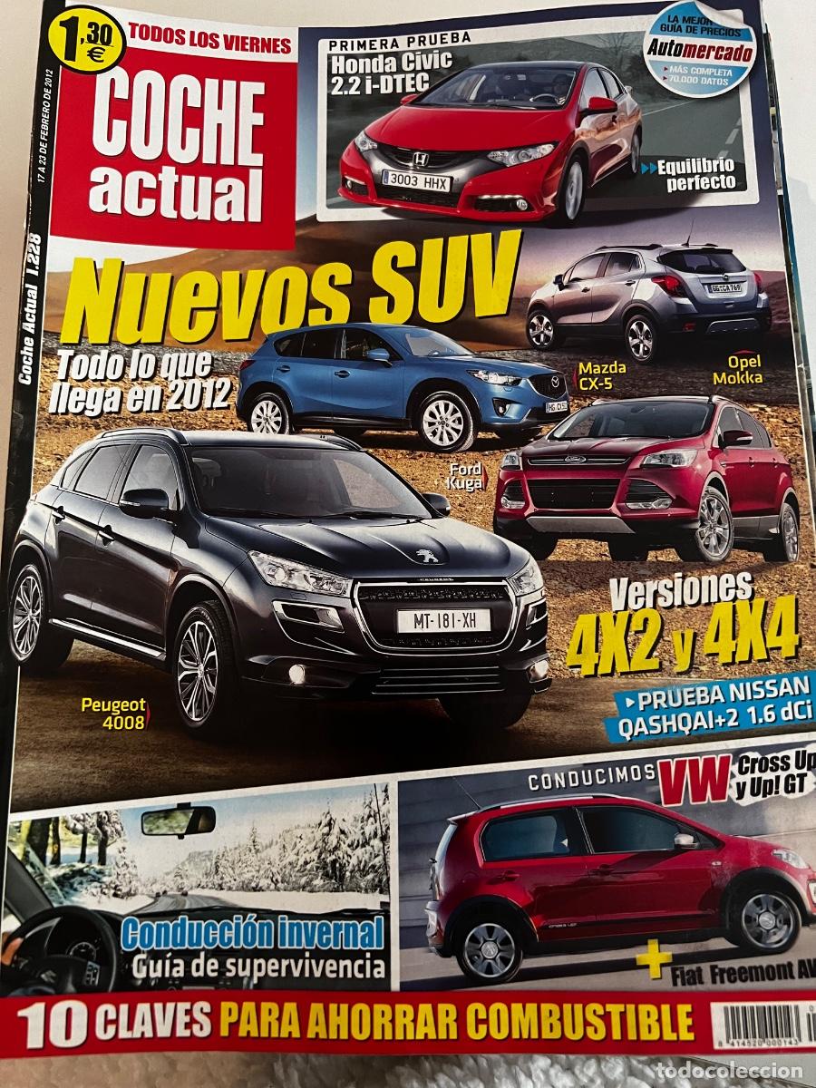 Carros: COCHE ACTUAL. N&deg; 1228. FEBRERO 2012. NUEVOS SUB. MAZDA CX-5. OPEL MOKKA. FORD KUGA.
